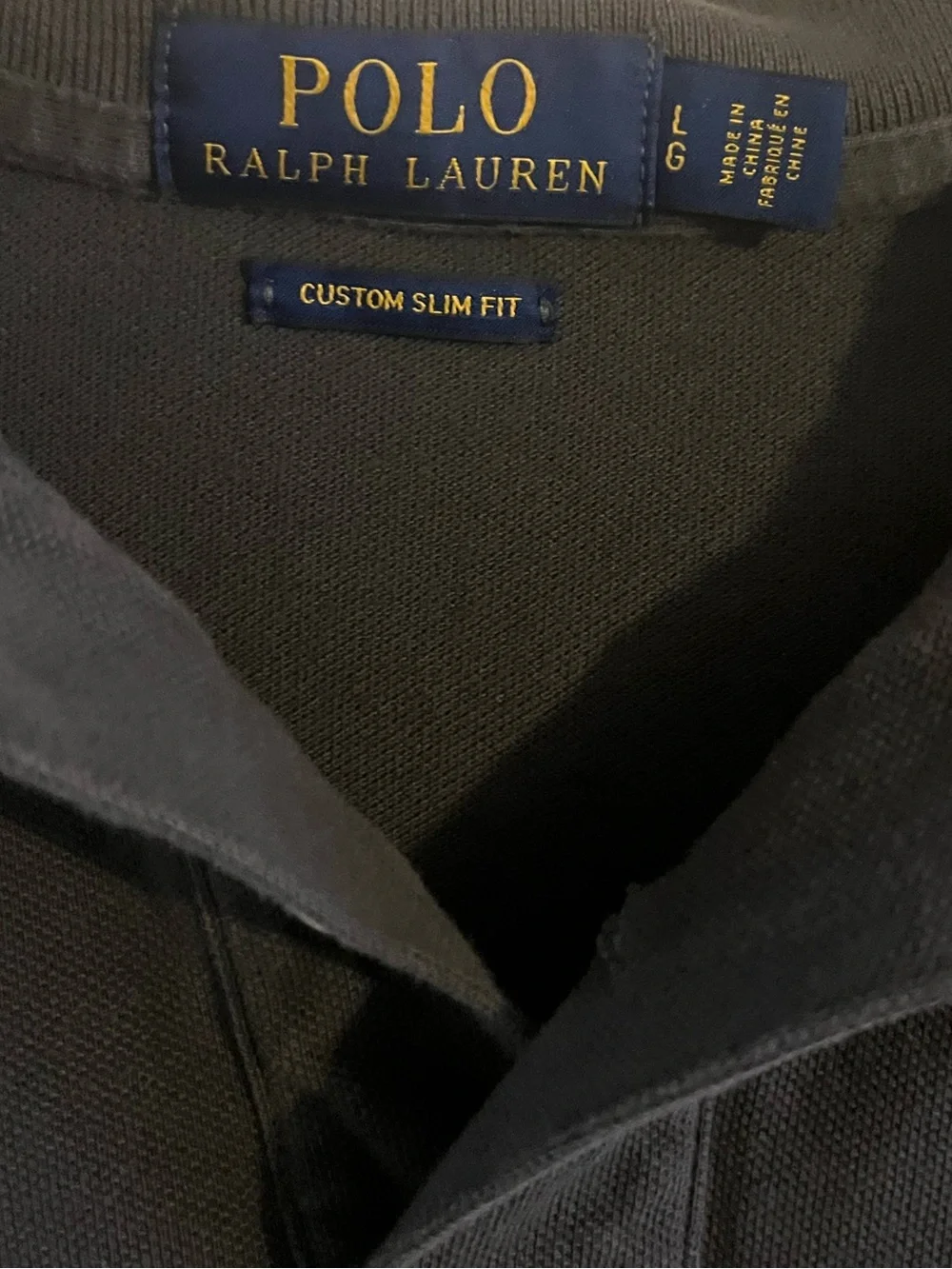 Polo by Ralph Lauren Men's Classic Gray Polo Shirt